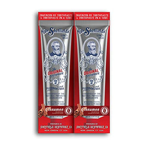 Dr. Sheffield’s Certified Natural Toothpaste (Cinnamon)