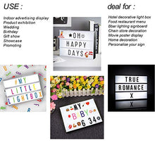 Load image into Gallery viewer, Cinema Light Box 210 Letters and Colorful Emojis - Gifteee. Find cool &amp; unique gifts for men, women and kids
