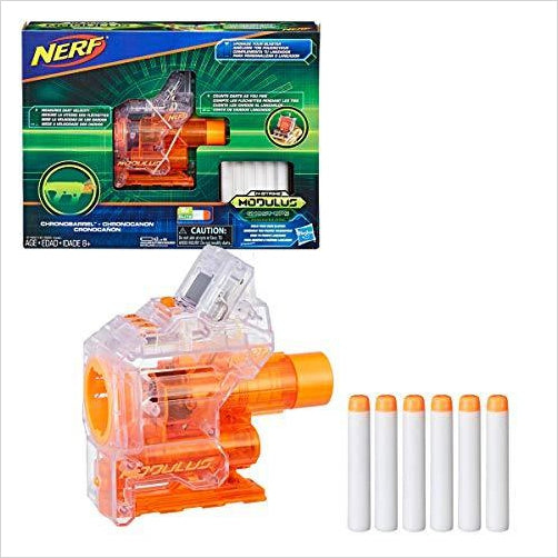Nerf Modulus Ghost Ops ChronoBarrel - Gifteee. Find cool & unique gifts for men, women and kids