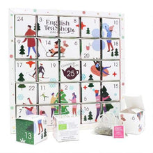 Load image into Gallery viewer, English Tea Shop Organic White Ornaments Advent Calendar Puzzle
