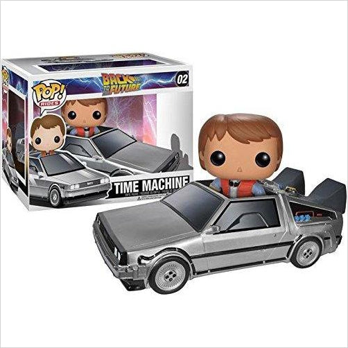 Funko POP Movie: Back to The Future - Marty McFly & The Delorean - Gifteee. Find cool & unique gifts for men, women and kids