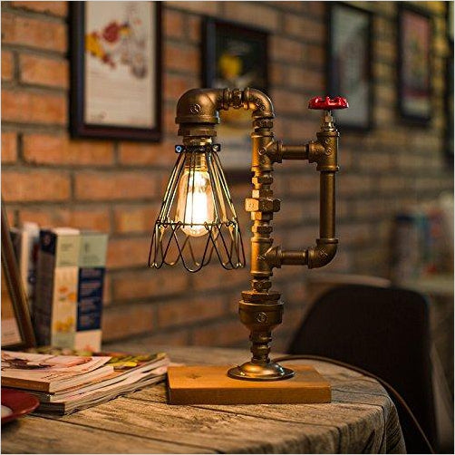 Pipe Desk Lamp - Gifteee Unique & Unusual gifts, Cool gift ideas