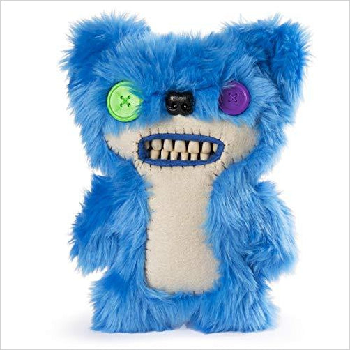 Funny Ugly Monster - Teddy Bear Nightmare, Blue Fluffy - Gifteee Unique & Unusual gifts, Cool gift ideas