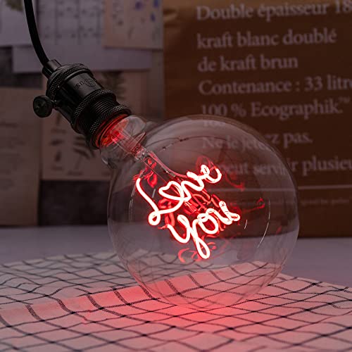 Love-You LED Bulb - Gifteee Unique & Unusual gifts, Cool gift ideas