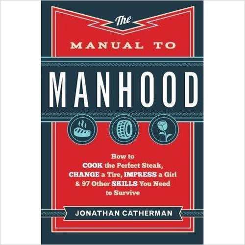 The Manual to Manhood - Gifteee Unique & Unusual gifts, Cool gift ideas