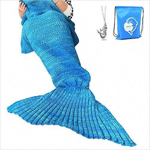 Mermaid Tail Blanket - Gifteee Unique & Unusual gifts, Cool gift ideas