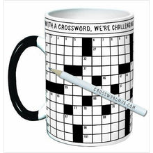 Load image into Gallery viewer, Crossword Puzzle Coffee Mug - Gifteee. Find cool &amp; unique gifts for men, women and kids
