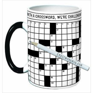 Crossword Puzzle Coffee Mug - Gifteee. Find cool & unique gifts for men, women and kids