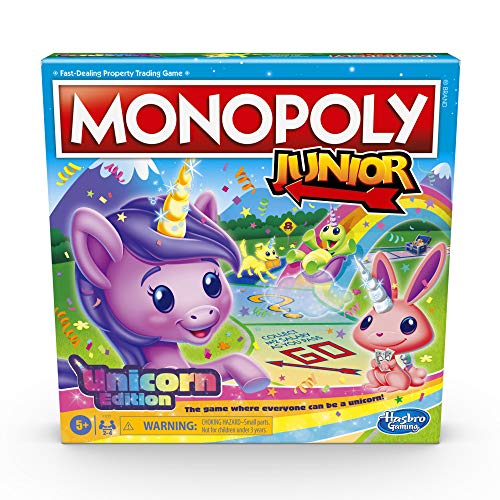  Hasbro Gaming Monopoly Junior Board Game, Perfect