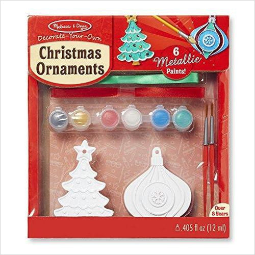 Melissa & Doug Decorate-Your-Own Christmas Ornaments - Gifteee Unique & Unusual gifts, Cool gift ideas