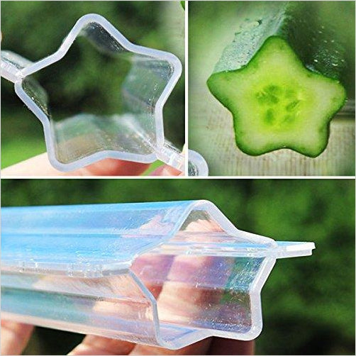Star Shape Vegetable/Fruit Shaping Mold - Gifteee. Find cool & unique gifts for men, women and kids