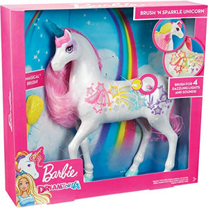 Barbie Dreamtopia Brush 'n Sparkle Unicorn - Gifteee. Find cool & unique gifts for men, women and kids