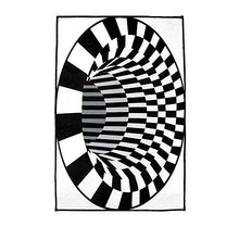 Load image into Gallery viewer, Vortex Illusion Rug - Gifteee. Find cool &amp; unique gifts for men, women and kids
