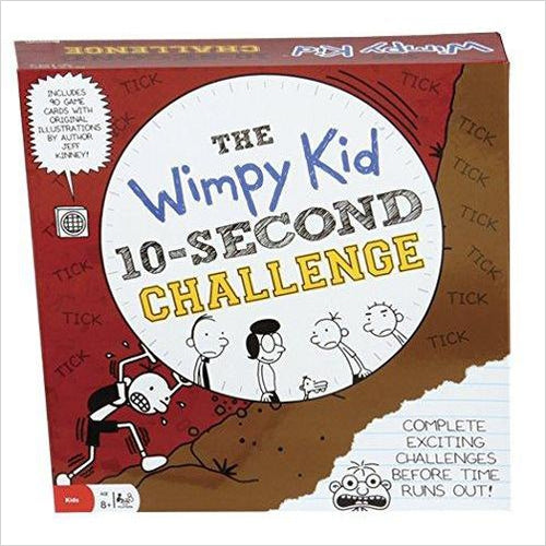 Diary of a Wimpy Kid 10 Second Challenge - Gifteee Unique & Unusual gifts, Cool gift ideas