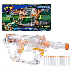 Motorized Nerf Light_Up Blaster - Gifteee. Find cool & unique gifts for men, women and kids