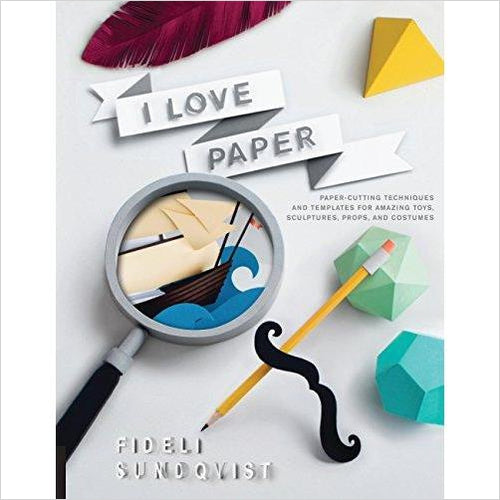 I Love Paper: Paper-Cutting Techniques and Templates - Gifteee Unique & Unusual gifts, Cool gift ideas