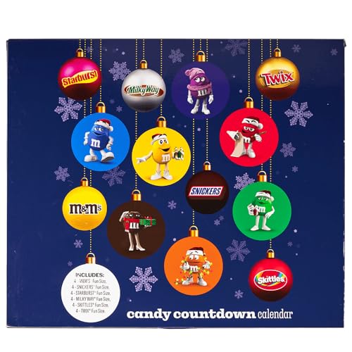 M&M’S Christmas Advent Calendar - Gifteee Unique & Unusual gifts, Cool gift ideas