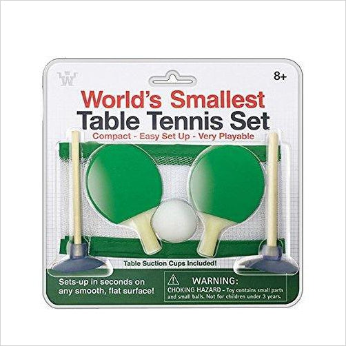 World's Smallest Table Tennis Set - Gifteee. Find cool & unique gifts for men, women and kids