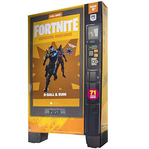 Fortnite Large Vending Machine, 2 Figure Pack - Gifteee - Unique Gifts | Cool Gift Ideas for Kids, Men and Women