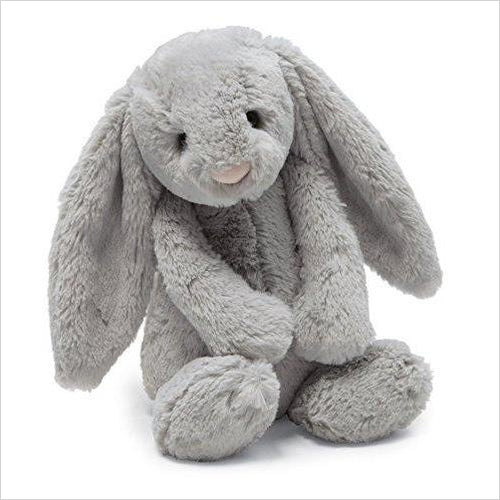 Jellycat Bashful Grey Bunny - Gifteee. Find cool & unique gifts for men, women and kids