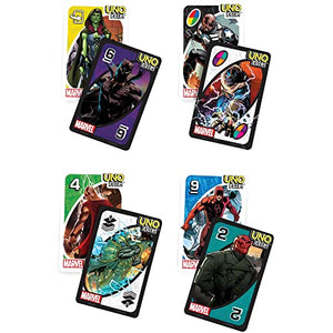 UNO FLIP Marvel Card Game