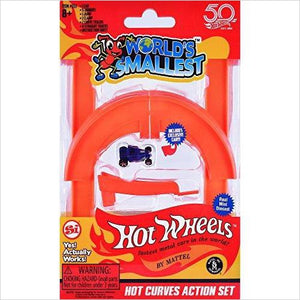 Worlds Smallest Wheels Hot Curves Action Set - Gifteee. Find cool & unique gifts for men, women and kids