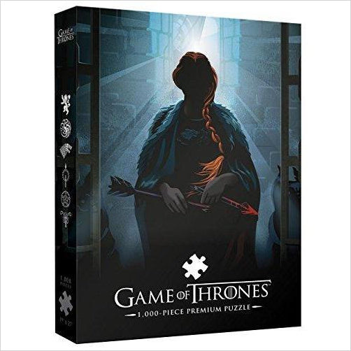 Game of Thrones Premium Puzzle: Your Name Will Disapear 1000 Piece Puzzle - Gifteee. Find cool & unique gifts for men, women and kids