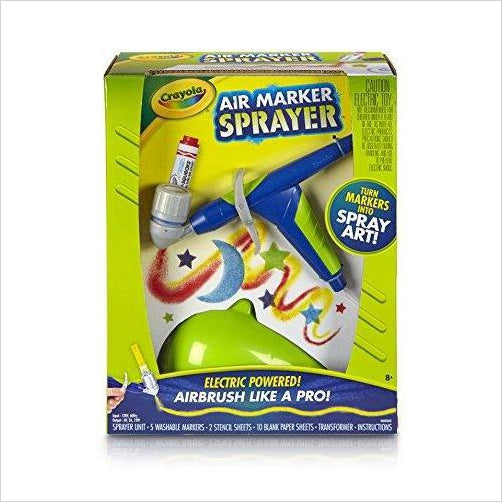 Crayola Air Marker Sprayer Set - Gifteee Unique & Unusual gifts, Cool gift ideas