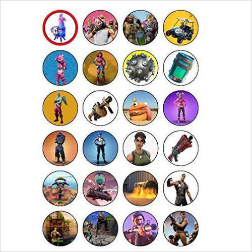 Fortnite Edible Cupcake Toppers - Gifteee Unique & Unusual gifts, Cool gift ideas