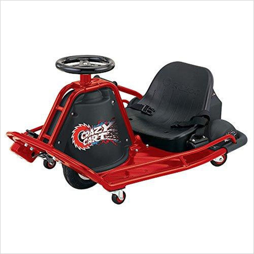 Crazy Cart - Electric 360 Spinning Drifting Kids Ride On Outdoor Go Cart - Gifteee. Find cool & unique gifts for men, women and kids