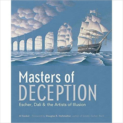 Masters of Deception: Escher, Dalí & the Artists of Optical Illusion - Gifteee. Find cool & unique gifts for men, women and kids