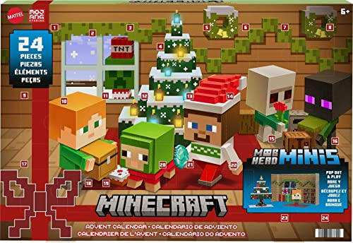 Mattel Minecraft Minis Advent Calendar - Gifteee Unique & Unusual gifts, Cool gift ideas