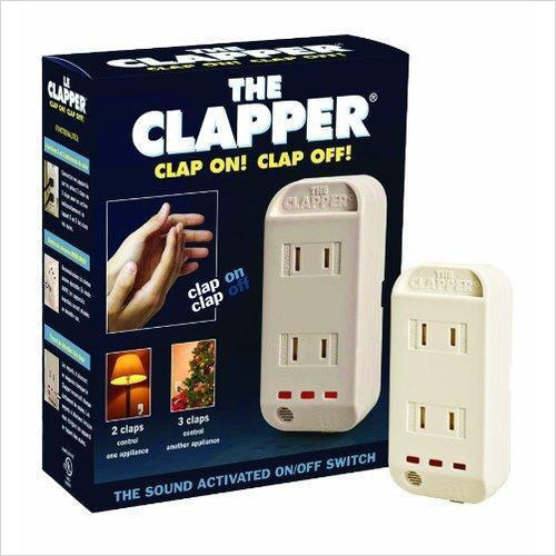 The Clapper Sound Activated On/Off Switch - Gifteee. Find cool & unique gifts for men, women and kids