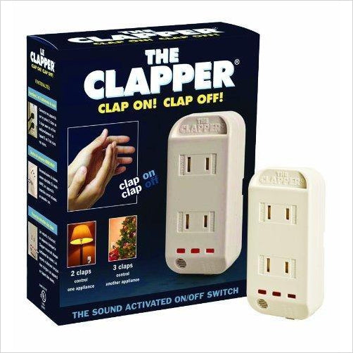 The Clapper Sound Activated On/Off Switch - Gifteee Unique & Unusual gifts, Cool gift ideas