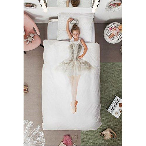 Ballerina Duvet Cover Set and Matching Pillowcase Cover - Gifteee Unique & Unusual gifts, Cool gift ideas