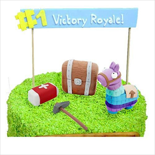 Fortnite Cake Topper Set - Gifteee Unique & Unusual gifts, Cool gift ideas