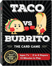 Load image into Gallery viewer, Taco vs Burrito - The Strategic Family Friendly Card Game
