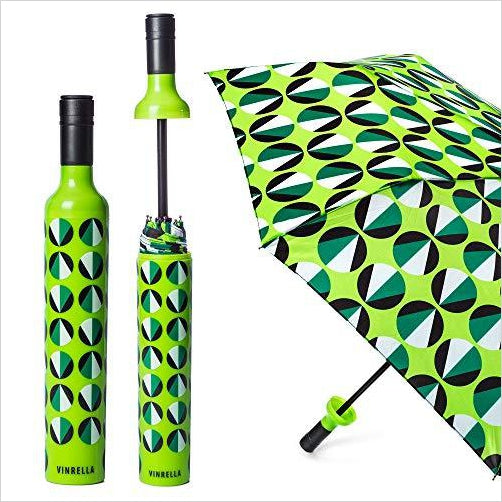 VINRELLA Wine Bottle Umbrella - Gifteee Unique & Unusual gifts, Cool gift ideas