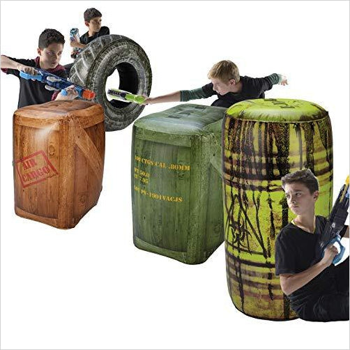 Inflatable Battlezone Battle Royale Set - Gifteee. Find cool & unique gifts for men, women and kids
