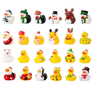Rubber Ducks Christmas 24 Days Countdown Advent Calendar