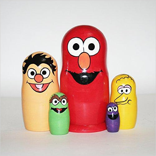 Nesting dolls Sesame Street - Gifteee Unique & Unusual gifts, Cool gift ideas