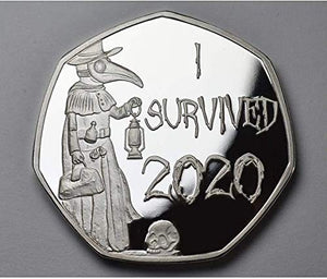 I Survived 2020 Memorabilia Gold & Silver Coins