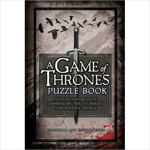 A Game of Thrones Puzzle Book - Gifteee. Find cool & unique gifts for men, women and kids