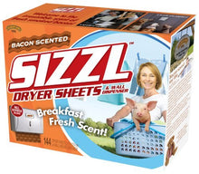 Load image into Gallery viewer, Bacon Scented Dryer Sheets Prank Gift Box
