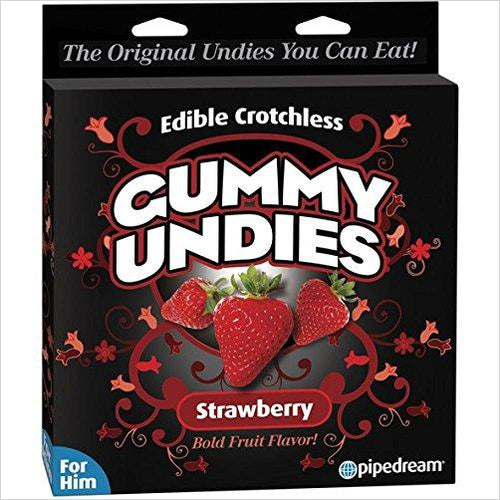 Edible Male Gummy Undies Watermelon - Gifteee. Find cool & unique gifts for men, women and kids