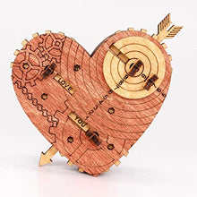 Load image into Gallery viewer, A Mechanical Treasure Chest - Heart 3D Puzzle
