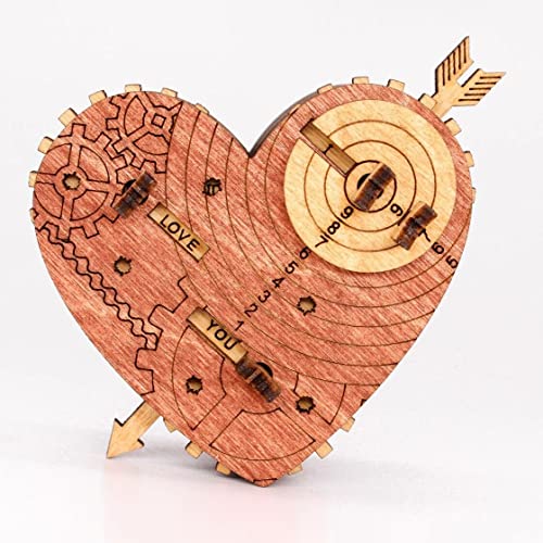 A Mechanical Treasure Chest - Heart 3D Puzzle - Gifteee Unique & Unusual gifts, Cool gift ideas