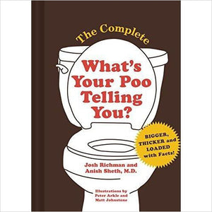 The Complete What's Your Poo Telling You - Gifteee. Find cool & unique gifts for men, women and kids