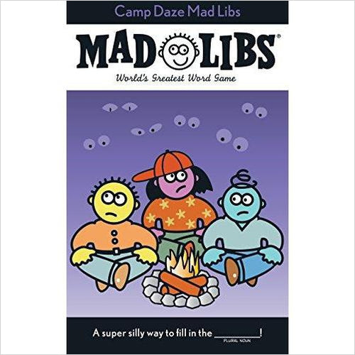 Camp Daze Mad Libs - Gifteee Unique & Unusual gifts, Cool gift ideas