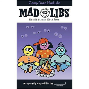 Camp Daze Mad Libs - Gifteee. Find cool & unique gifts for men, women and kids